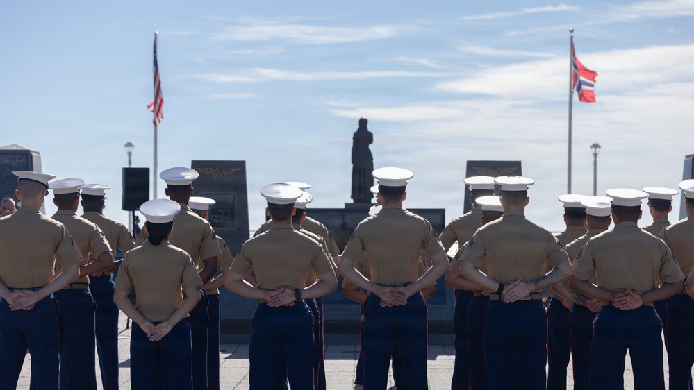 Fleet Week Norfolk wreath-laying ceremony