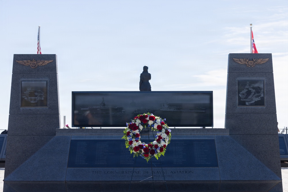 Fleet Week Norfolk wreath-laying ceremony