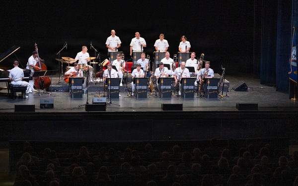 U.S. Navy Band Commodores perform at Artpark in Lewiston, New York