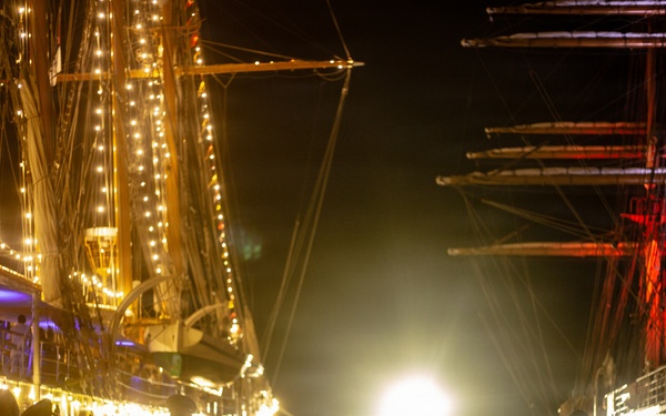 Sail 250 Virginia Firework display Norfolk