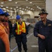 NASCAR driver Chris Biscoe tours USS Somerset