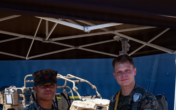 Sail 250 Virgina Static Display and USS Iwo Jima (LHD7)