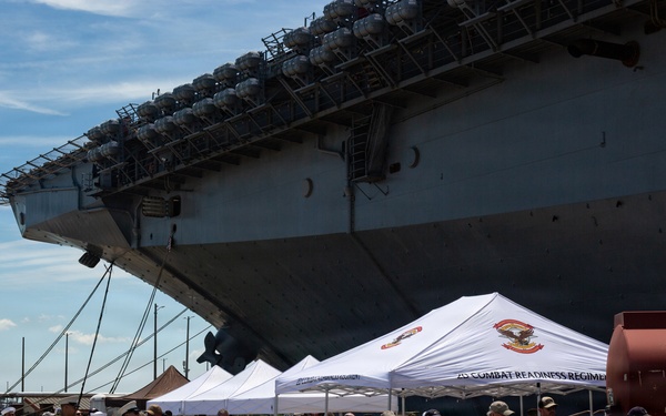 Sail 250 Virgina Static Display and USS Iwo Jima (LHD7)