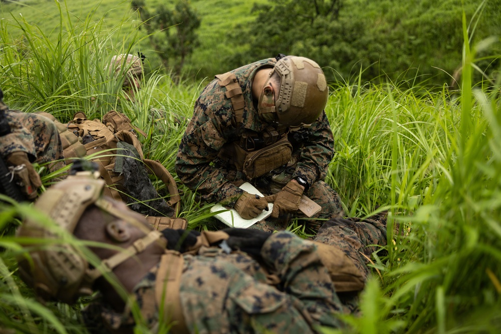 HIJUDAI MANEUVER AREA, OITA, JAPAN – U.S. Marines with 12th LCT conducts Force on Force training during exercise Resolute Dragon 26