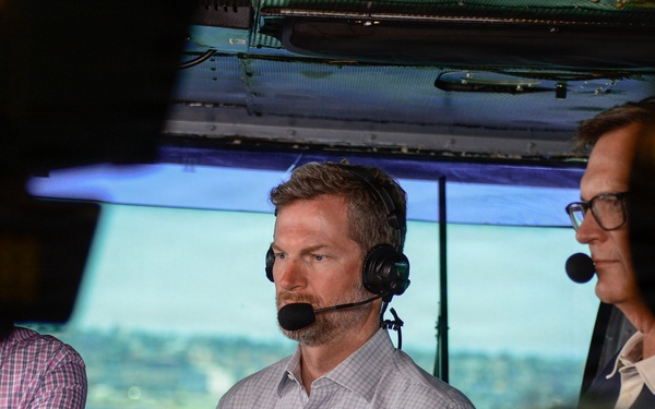USS Carl Vinson (CVN 70) Hosts NASCAR San Diego Weekend