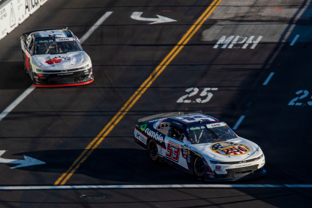 Naval Base Coronado Hosts the NASCAR O'Reilly Auto Parts Series United Rentals Driven to Serve 250