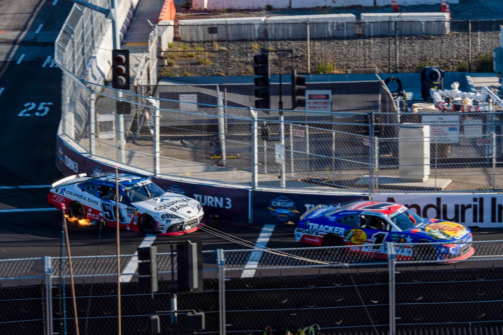 Naval Base Coronado Hosts the NASCAR O'Reilly Auto Parts Series United Rentals Driven to Serve 250