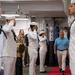 Former CNO visits USS Carl Vinson