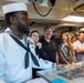 Former CNO visits USS Carl Vinson