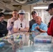 Former CNO visits USS Carl Vinson