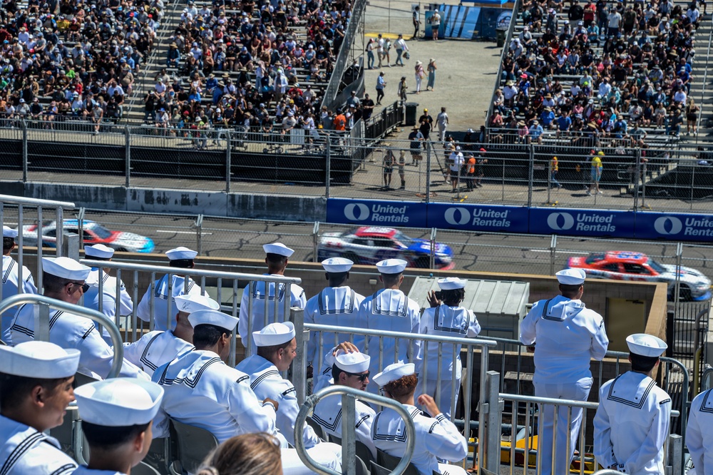 USS Carl Vinson (CVN 70) Hosts NASCAR San Diego Weekend