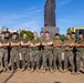 U.S. Marines PT during Fleet Week Norfo