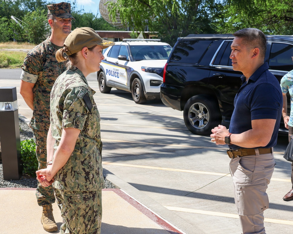 Acting Secretary of the Navy Hung Cao tours DPAA