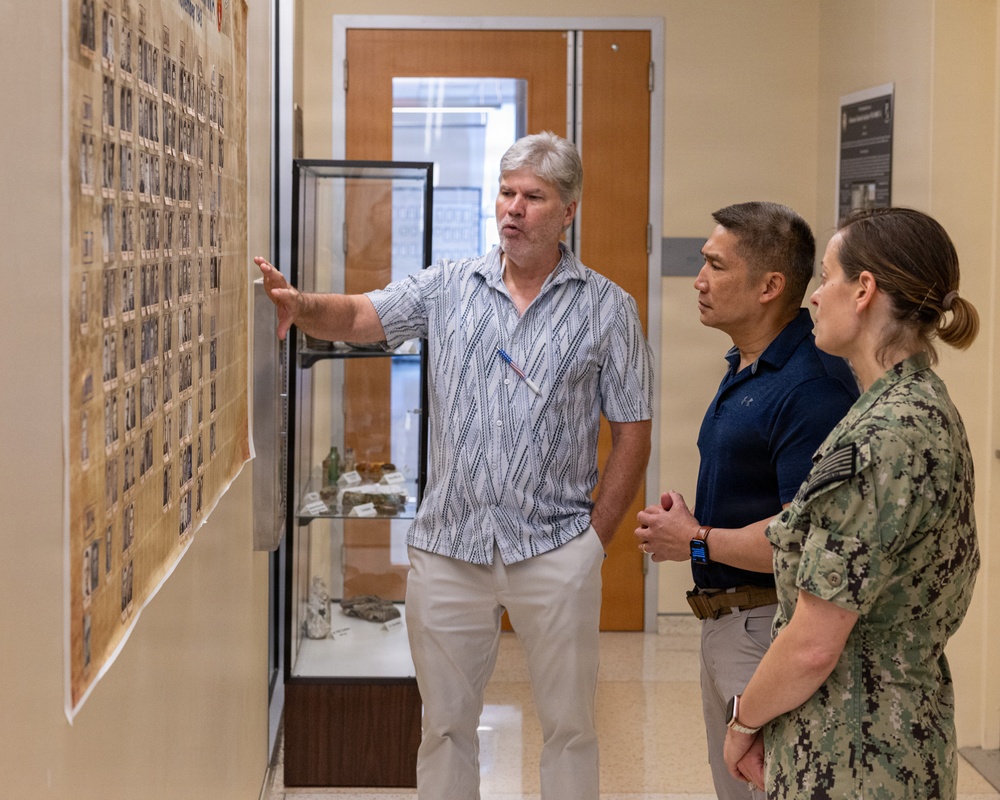 Acting Secretary of the Navy Hung Cao tours DPAA