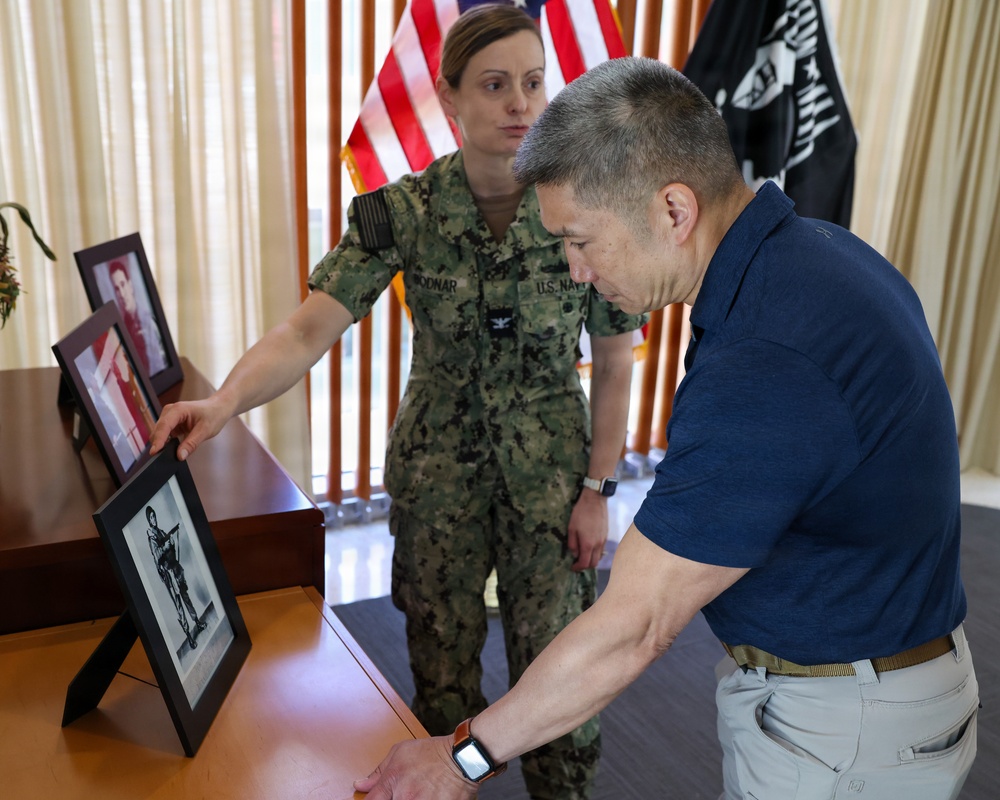 Acting Secretary of the Navy Hung Cao tours DPAA