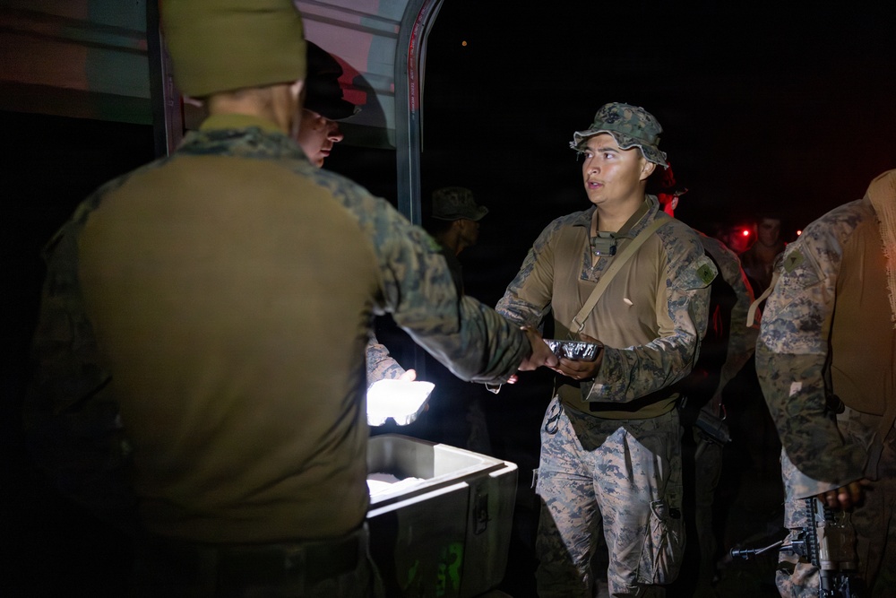Southern Jackaroo 26: MRF-D Marines train on Australian light armored vehicle, receive field mess
