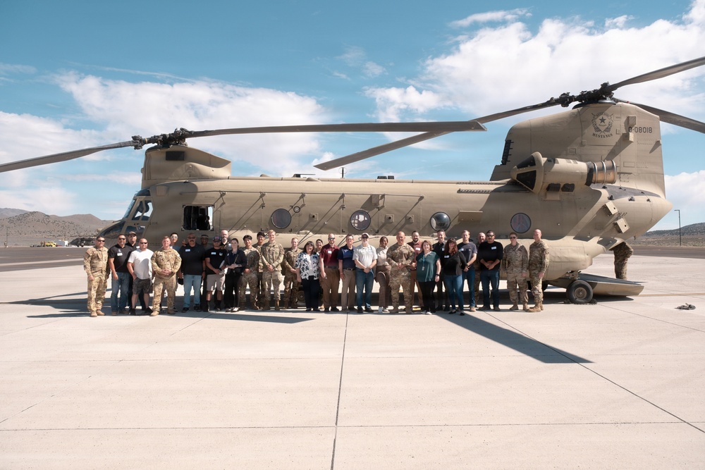 Nevada Guard holds Boss Lift event