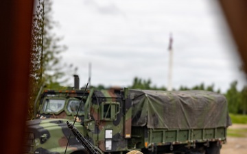 U.S. Marines conduct bilateral convoy training