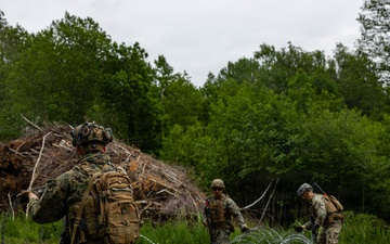 U.S. Marines conduct bilateral convoy training