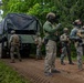 U.S. Marines conduct bilateral convoy training