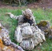 U.S. Army soldier takes covered position during Spectrum Blitz 26
