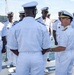 Vice Adm. Doug Perry Visits Senegalese navy ship Niani on Naval Station Norfolk