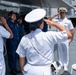 Vice Adm. Doug Perry Visits BAP TACNA (ARL 158) on Naval Station Norfolk