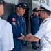 Vice Adm. Doug Perry Visits BAP TACNA (ARL 158) on Naval Station Norfolk