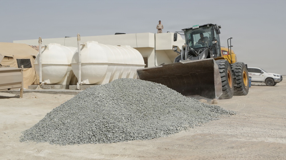 U.S. Marines Construct Additional Road