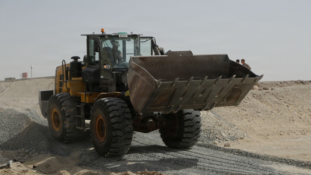 U.S. Marines Construct Additional Road
