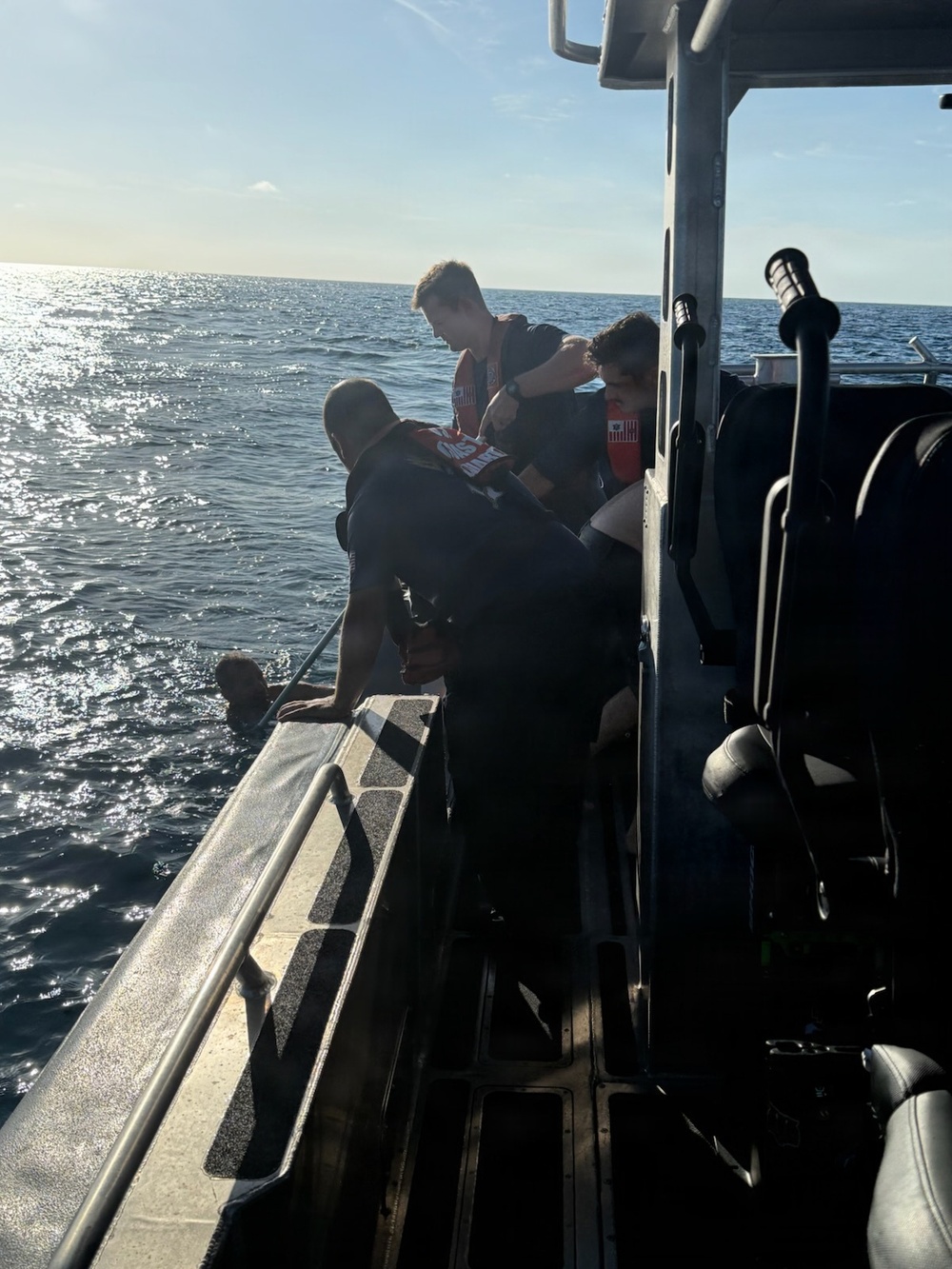 Coast Guard rescues 2 people in the water near Elliot Key