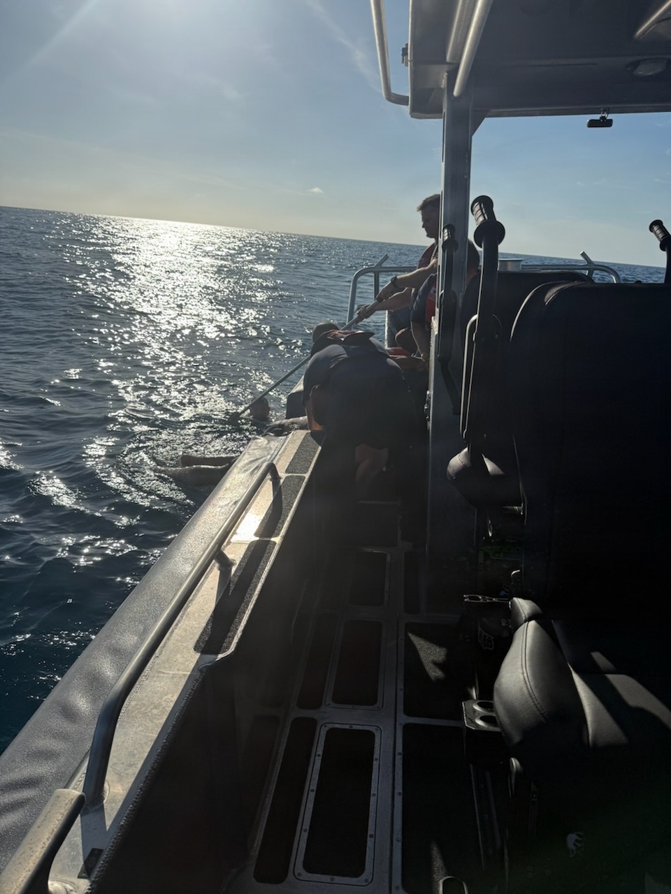 Coast Guard rescues 2 people in the water near Elliot Key