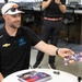 NASCAR racer holds meet and greet ahead of historic Navy race
