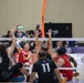 Warrior Games Competitors Play Seated Volleyball at Warrior Games