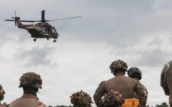 Fleet Exercise 250 | French sailors conduct helicopter training on MCB Camp Lejeune