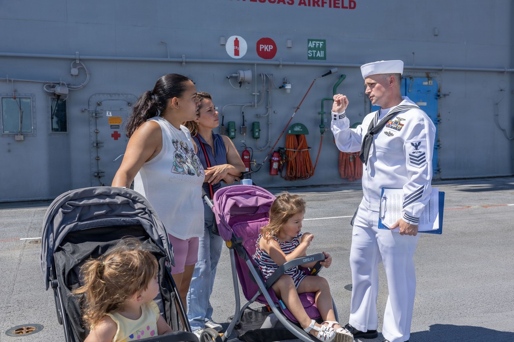 USS Iwo Jima FLEETEX 250 Public Ship Tours