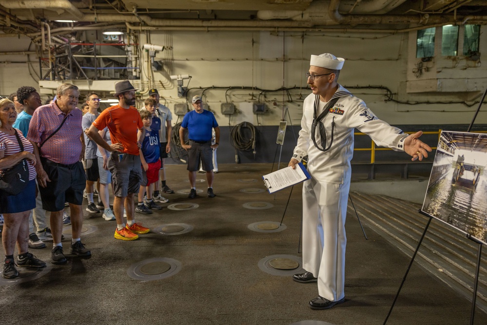 USS Iwo Jima FLEETEX 250 Public Ship Tours