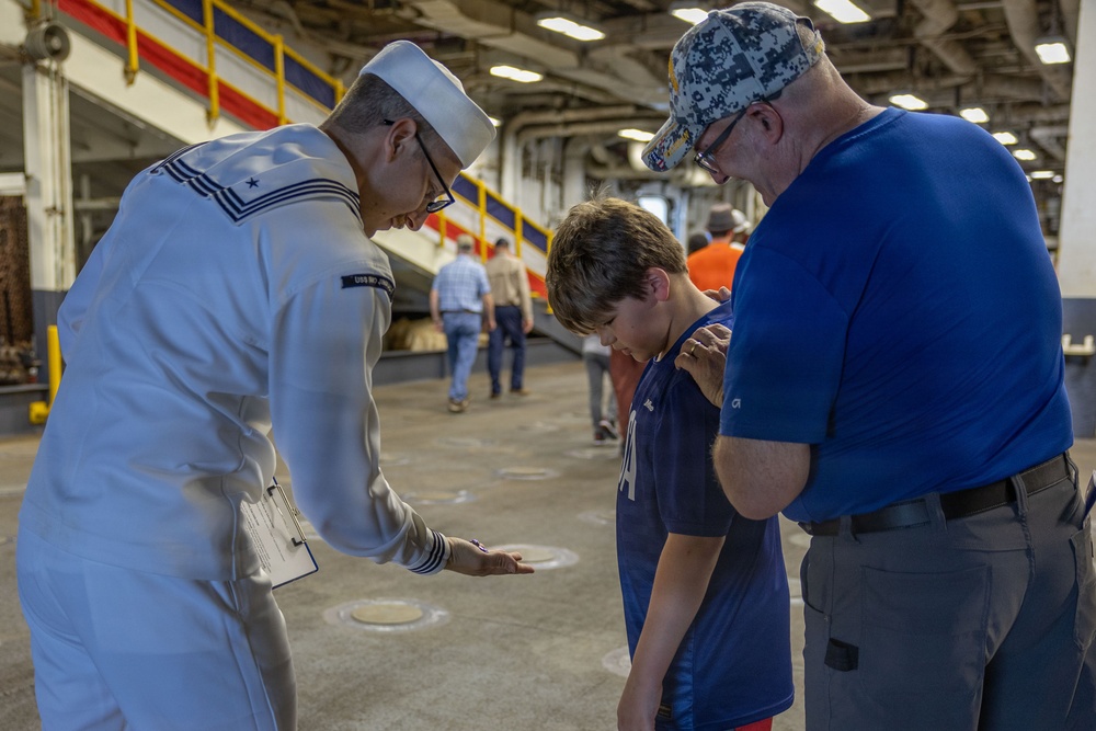 USS Iwo Jima FLEETEX 250 Public Ship Tours