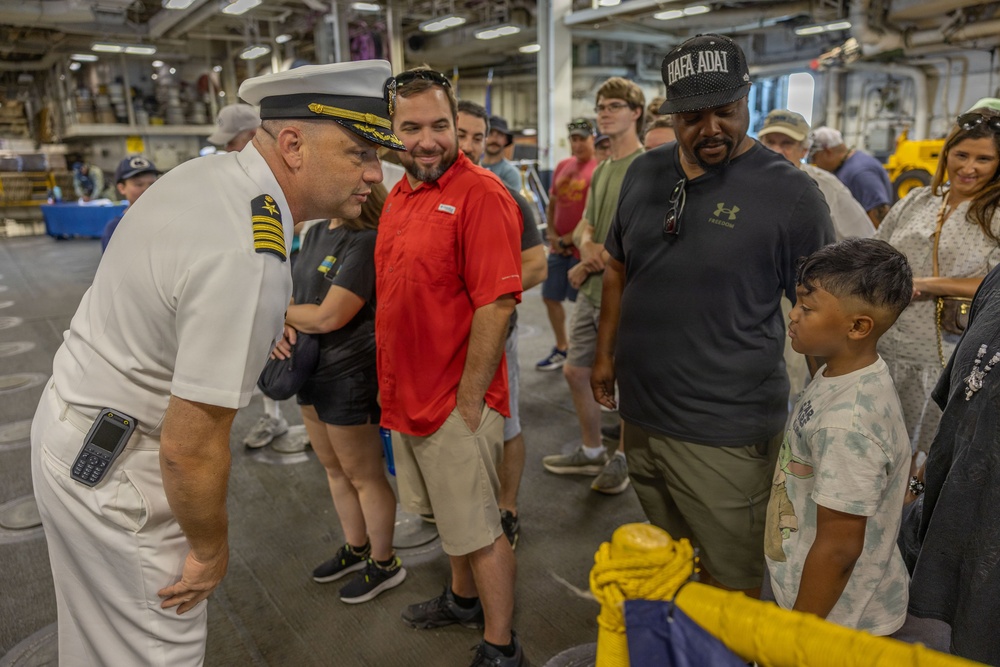 USS Iwo Jima FLEETEX 250 Public Ship Tours