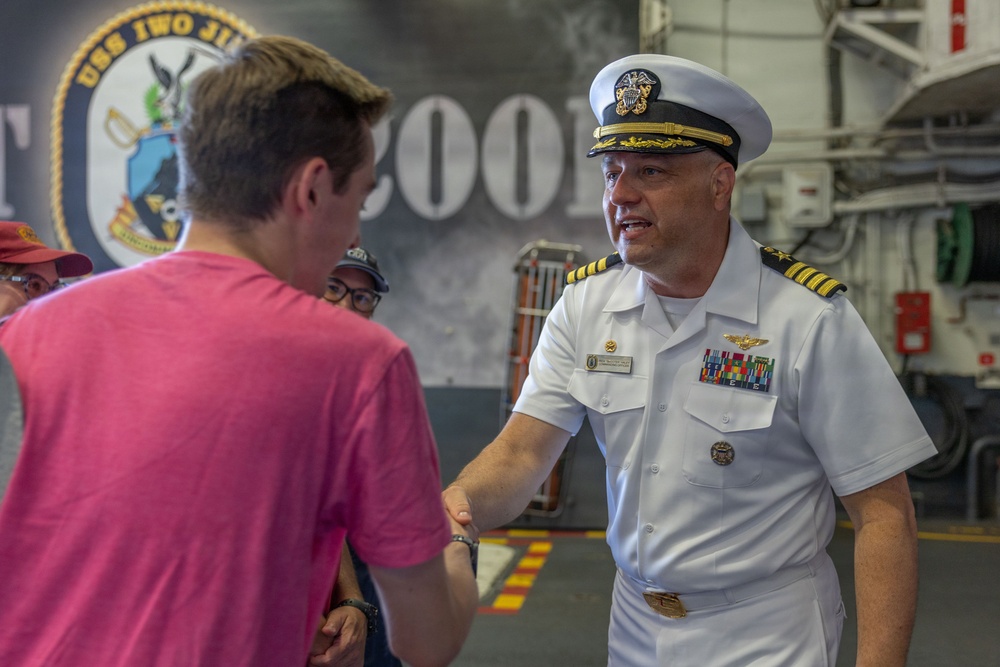USS Iwo Jima FLEETEX 250 Public Ship Tours