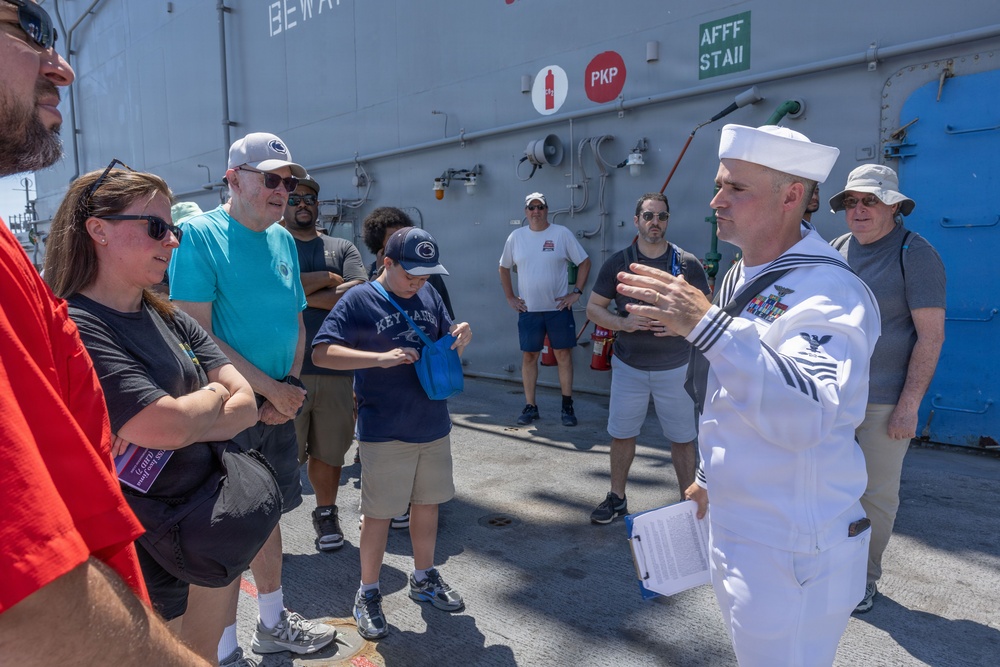 USS Iwo Jima FLEETEX 250 Public Ship Tours