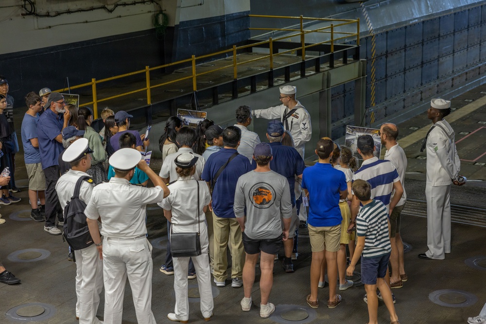 USS Iwo Jima FLEETEX 250 Public Ship Tours