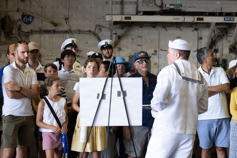 USS Iwo Jima FLEETEX 250 Public Ship Tours