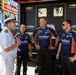 Kyle Busch's team receives ceremonial flag during NASCAR San Diego Weekend