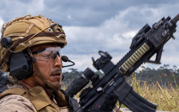 FLEETEX 250 | U.S. and Spanish Marines participate in company level live-fire range