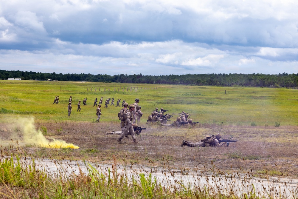 FLEETEX 250 | U.S. and Spanish Marines participate in company level live-fire range