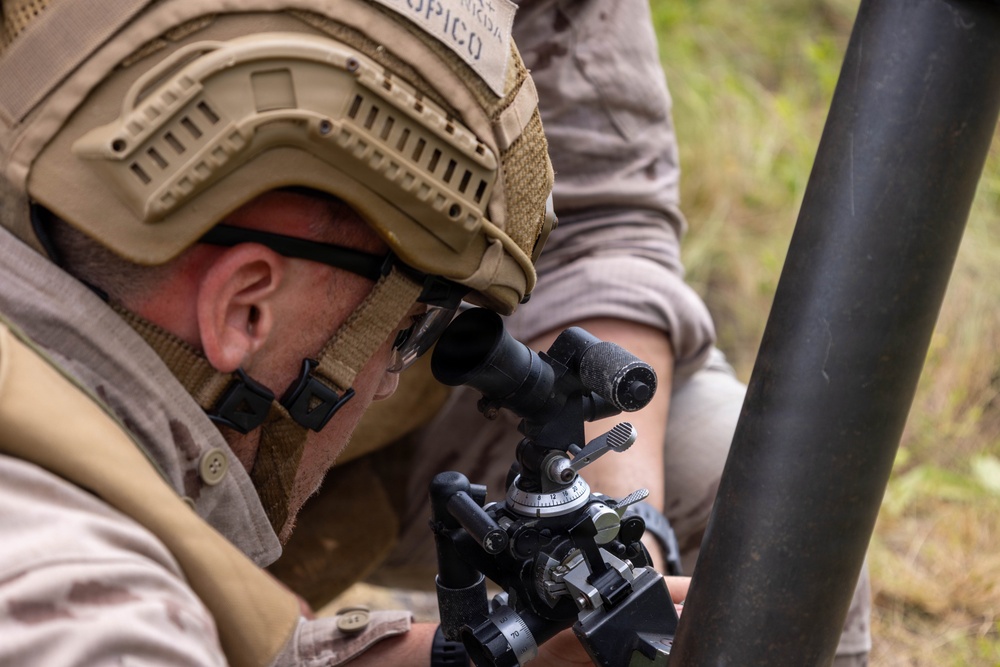 FLEETEX 250 | U.S. and Spanish Marines participate in company level live-fire range