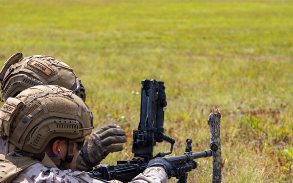 FLEETEX 250 | U.S. and Spanish Marines participate in company level live-fire range