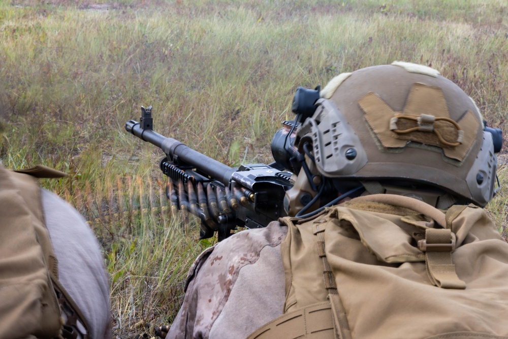FLEETEX 250 | U.S. and Spanish Marines participate in company level live-fire range