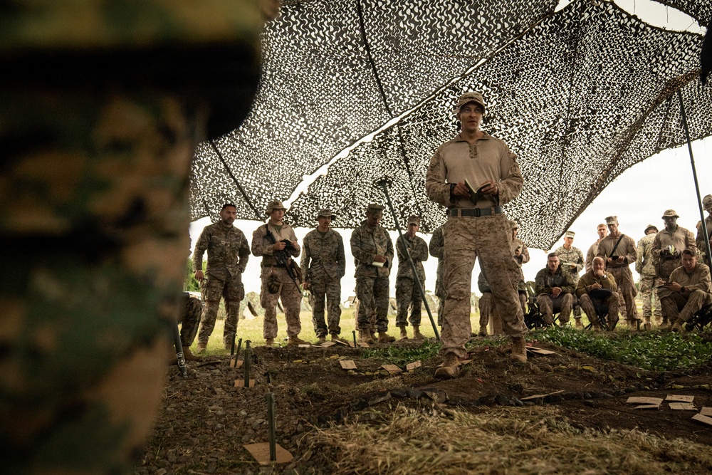 U.S. Marines, allied forces conduct combined arms live fire exercise during Sea Breeze 26 in Romania